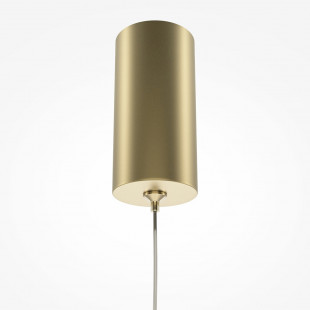 Lampa wisząca tuba złota Maytoni Pro Extra LED - Odkryj elegancję!