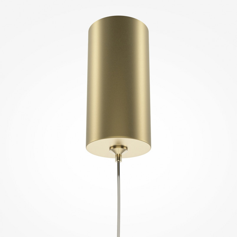 Lampa wisząca tuba złota Maytoni Pro Extra LED - Odkryj elegancję!