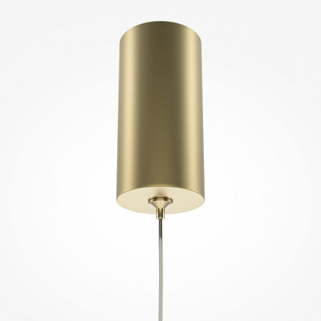 Lampa wisząca tuba złota Maytoni Pro Extra LED - Odkryj elegancję!