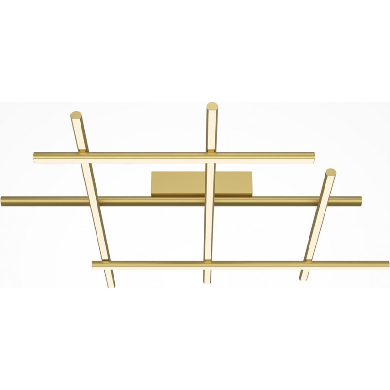 Plafon LED Radiance Maytoni: Nowoczesny design, złoty