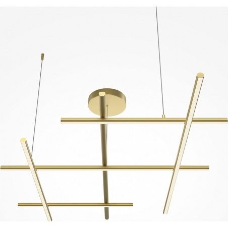 Lampa Wisząca Radiance Maytoni | Nowoczesna, Złota LED