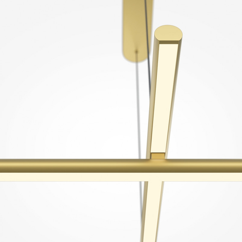 Lampa Wisząca Radiance Maytoni | Nowoczesna, Złota LED