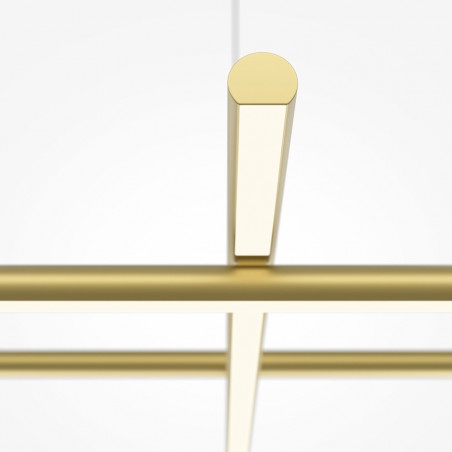 Lampa Wisząca Radiance Maytoni | Nowoczesna, Złota LED