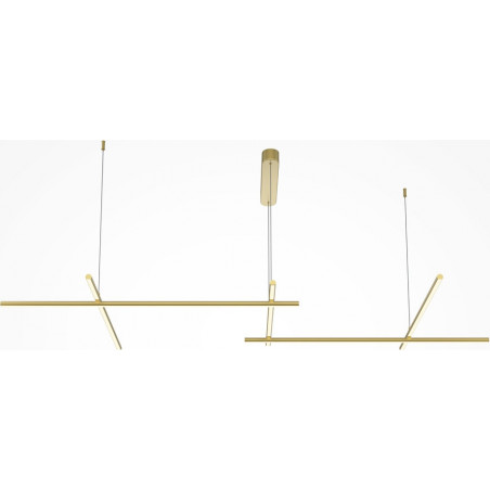 Lampa wisząca Radiance LED złota Maytoni | Nowoczesny design