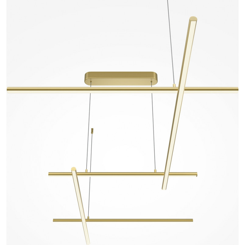 Lampa wisząca Radiance LED złota Maytoni | Nowoczesny design