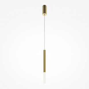 Lampa wisząca tuba złota Maytoni Pro Shade LED - Odkryj elegancję!