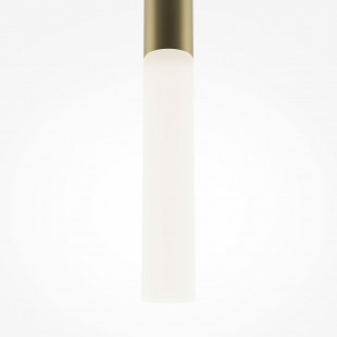 Lampa wisząca tuba złota Maytoni Pro Shade LED - Odkryj elegancję!