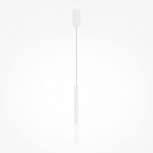 Lampa wisząca tuba biała Maytoni Pro Shade LED - Sklep z lampami