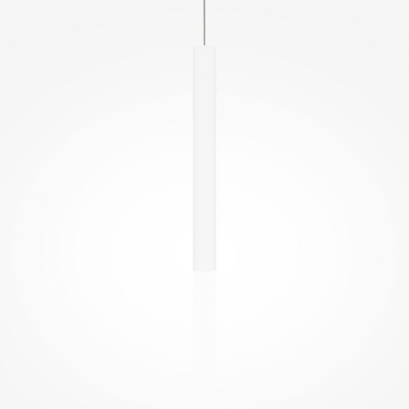 Lampa wisząca tuba biała Maytoni Pro Shade LED - Sklep z lampami