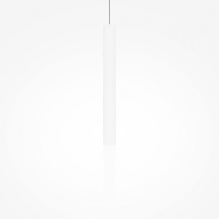 Lampa wisząca tuba biała Maytoni Pro Shade LED - Sklep z lampami