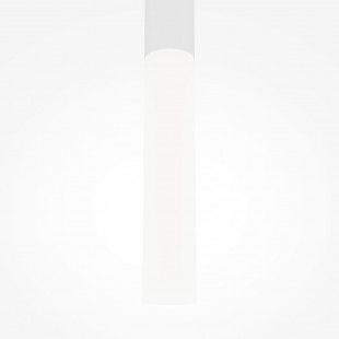 Lampa wisząca tuba biała Maytoni Pro Shade LED - Sklep z lampami