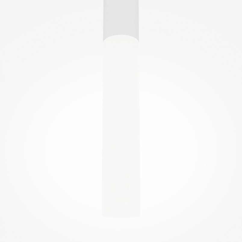 Lampa wisząca tuba biała Maytoni Pro Shade LED - Sklep z lampami
