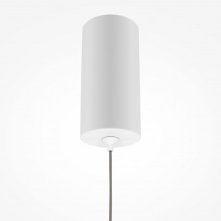 Lampa wisząca tuba biała Maytoni Pro Shade LED - Sklep z lampami