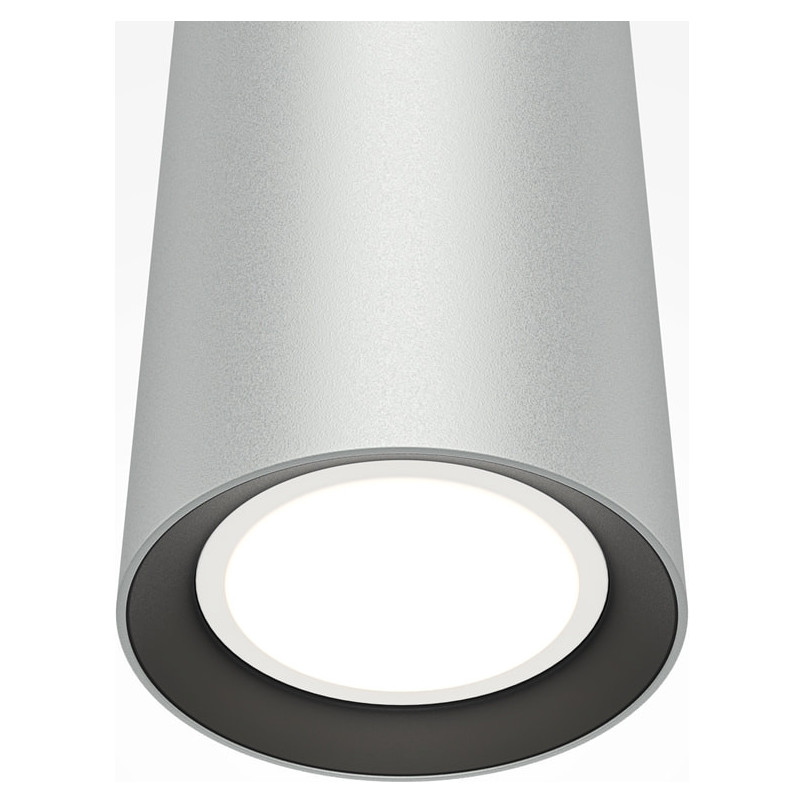 Lampa wisząca tuba Pro Focus 6cm szara Maytoni - Odkryj elegancję!