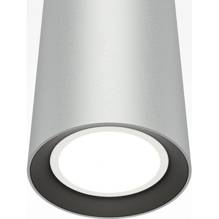 Lampa wisząca tuba Pro Focus 6cm szara Maytoni - Odkryj elegancję!