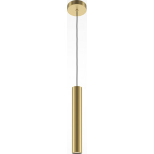 Lampa wisząca tuba Pro Focus 6cm złota Maytoni - Sklep z lampami