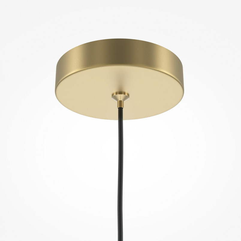 Lampa wisząca tuba Pro Focus 6cm złota Maytoni - Sklep z lampami