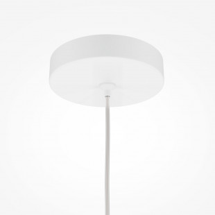 Lampa wisząca tuba biała Maytoni Pro Focus - Stylowe oświetlenie