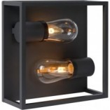 Plafon Ogrodowy Carlyn 25cm Czarny - Lucide | Nowoczesne Oświetlenie