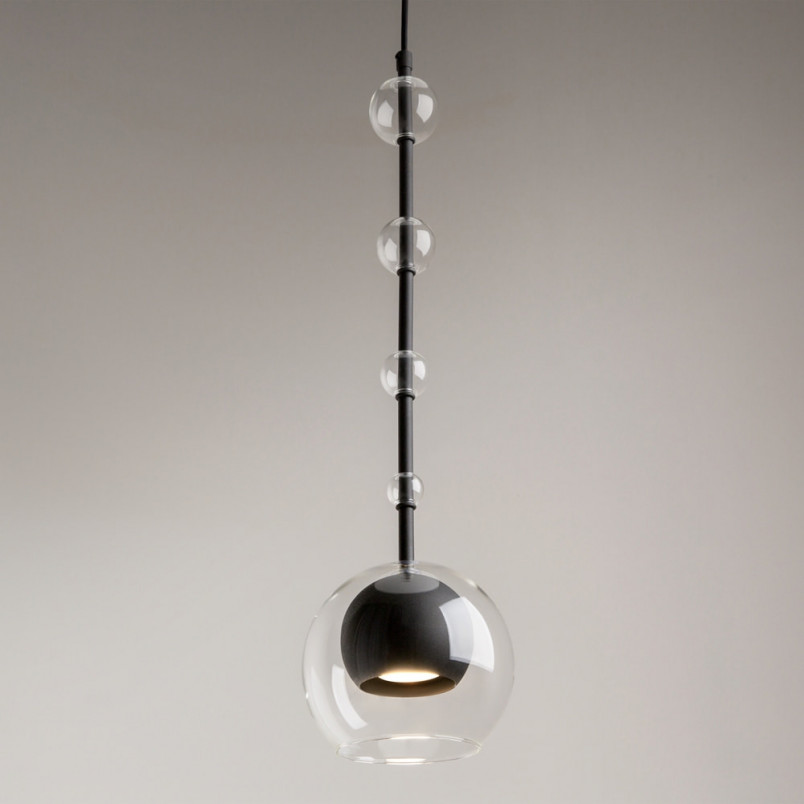 Lampa Wisząca Maytoni Ros: Elegancka Kula Szklana | Sklep z Lampami