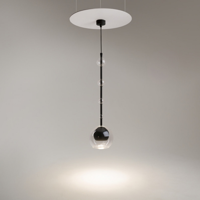 Lampa Wisząca Maytoni Ros: Elegancka Kula Szklana | Sklep z Lampami
