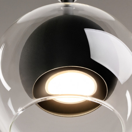 Lampa Wisząca Maytoni Ros: Elegancka Kula Szklana | Sklep z Lampami