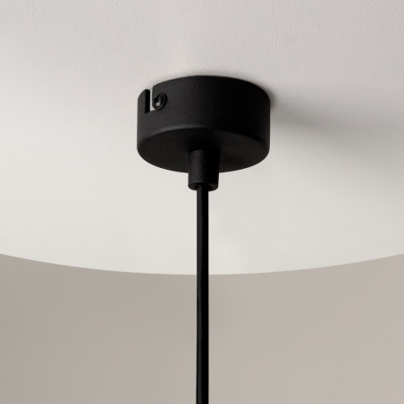 Lampa wisząca szklana Maytoni Ros | Bursztynowo-czarna, 16cm