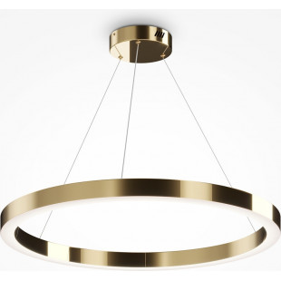 Saturno Maytoni: Lampa wisząca LED mosiężna, 80cm - Sklep z lampami