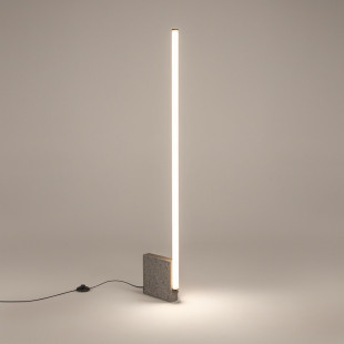 Lampa podłogowa na betonowej podstawie Solid LED 3000K 128,2cm Maytoni
