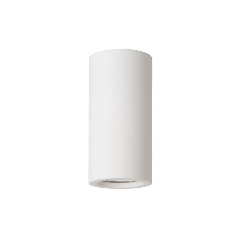 Lampa Spot Gipsowa Lucide Gipsy Round - Biała, GU10
