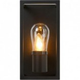 Kinkiet Ogrodowy Carlyn Czarny | Lucide - Lampa E14