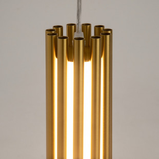 Lampa wisząca Sonata LED mosiądz Maytoni | Elegancki Design