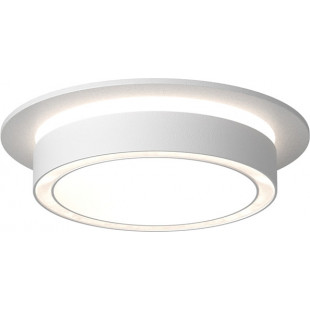 Lampa podtynkowa Orlo LED biała Maytoni | Downlight spot