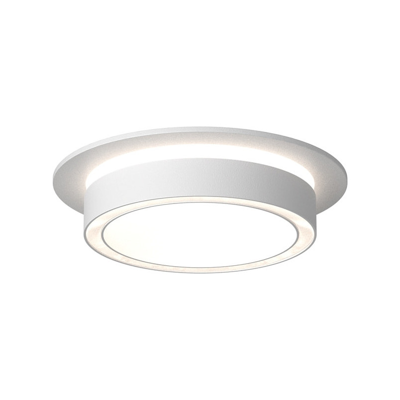 Lampa podtynkowa Orlo LED biała Maytoni | Downlight spot