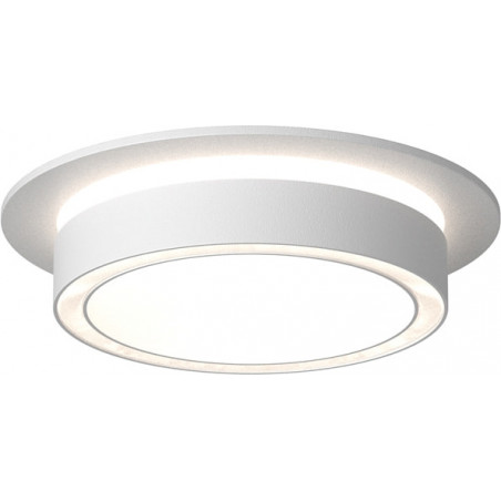 Lampa podtynkowa Orlo LED biała Maytoni | Downlight spot