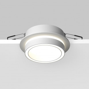 Lampa podtynkowa Orlo LED biała Maytoni | Downlight spot