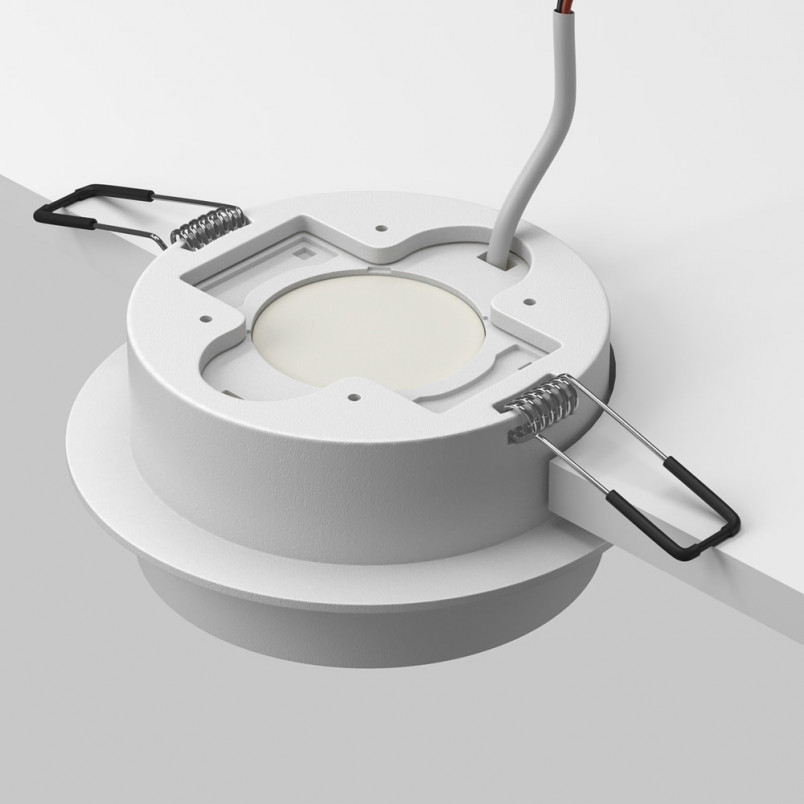 Lampa podtynkowa Orlo LED biała Maytoni | Downlight spot