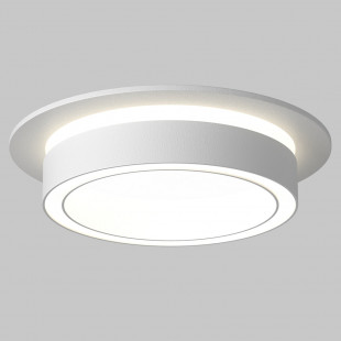 Lampa podtynkowa Orlo LED biała Maytoni | Downlight spot