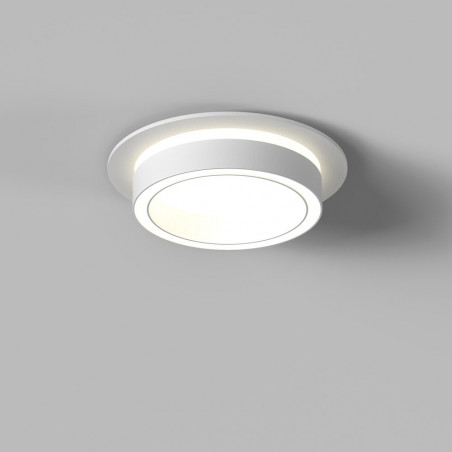 Lampa podtynkowa Orlo LED biała Maytoni | Downlight spot