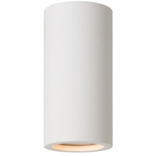 Lampa Spot Gipsowa Lucide Gipsy Round - Biała, GU10