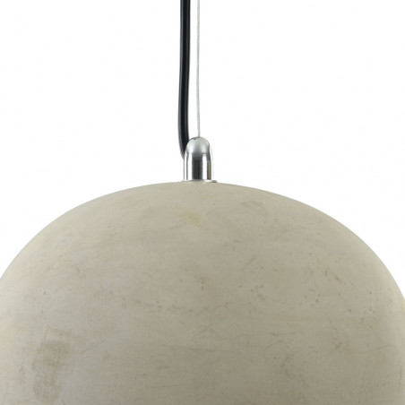 Lampa wisząca betonowa Broni 20cm szara Maytoni - Loftowa elegancja