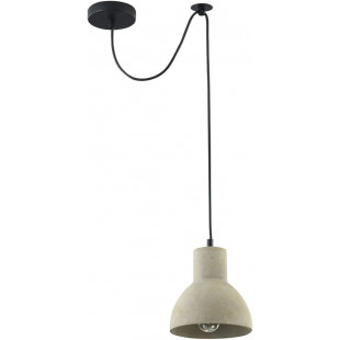 Lampa wisząca betonowa Broni szara Maytoni | Loftowa