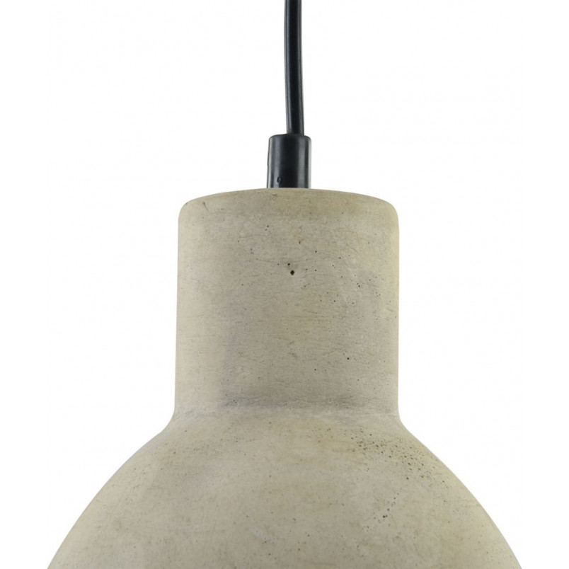 Lampa wisząca betonowa Broni szara Maytoni | Loftowa