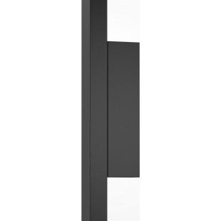 Kinkiet LED Halo czarny Maytoni | Minimalistyczny design
