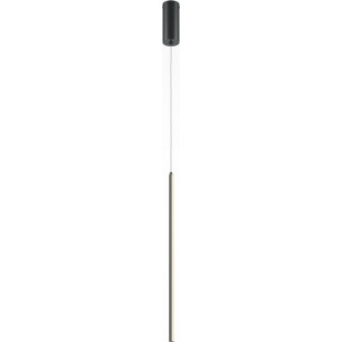 Lampa wisząca Halo LED czarna Maytoni | Minimalistyczny design