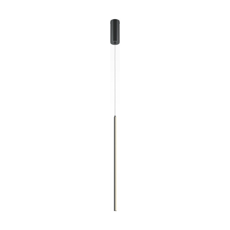 Lampa wisząca Halo LED czarna Maytoni | Minimalistyczny design