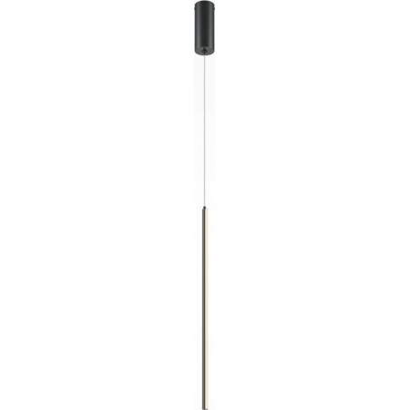 Lampa wisząca Halo LED czarna Maytoni | Minimalistyczny design