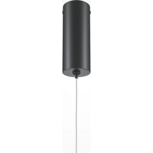 Lampa wisząca Halo LED czarna Maytoni | Minimalistyczny design