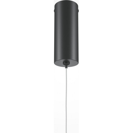 Lampa wisząca Halo LED czarna Maytoni | Minimalistyczny design
