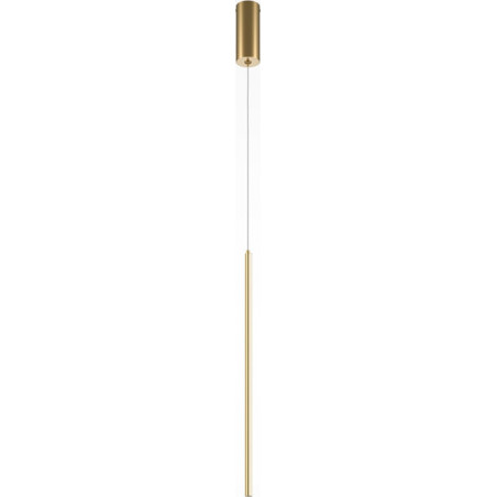Lampa wisząca Halo LED mosiężna Maytoni | Minimalistyczny Design